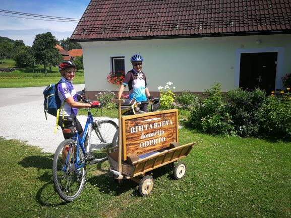 Rihtarjeva domačija kolesarki