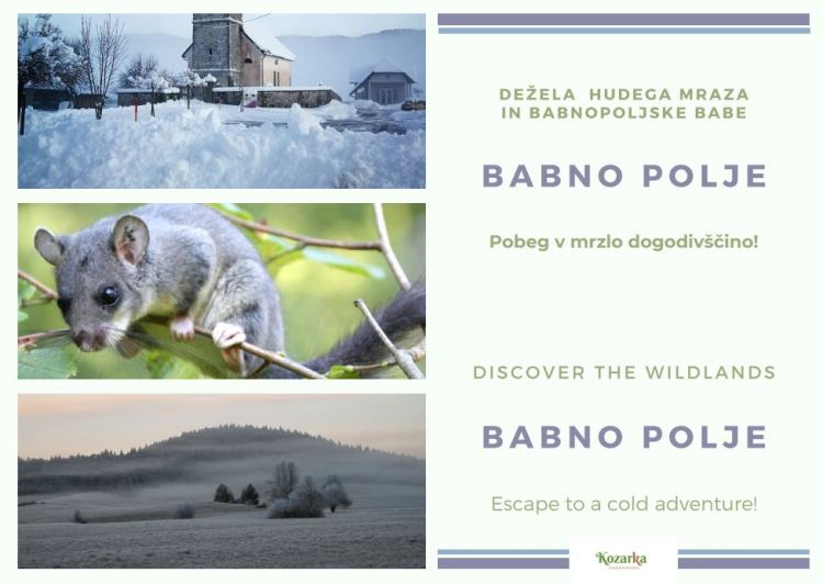 razglednica Babno Polje