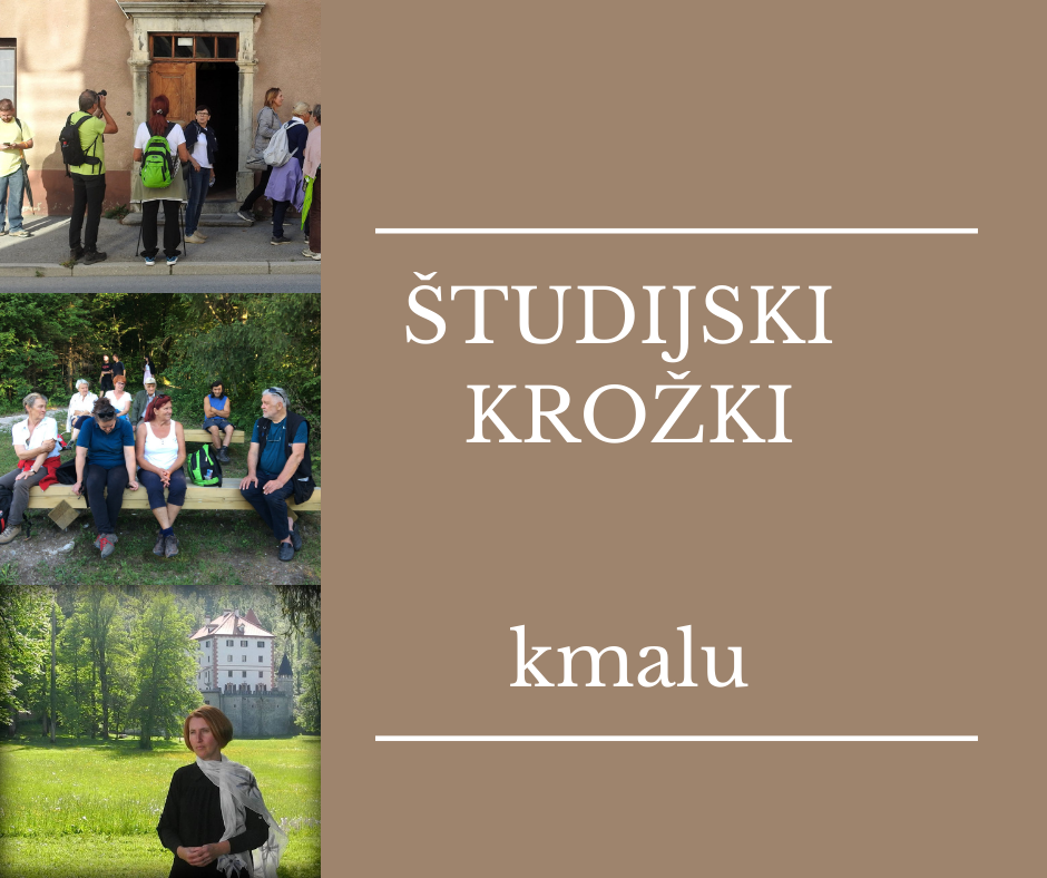 študijski krožki kmalu