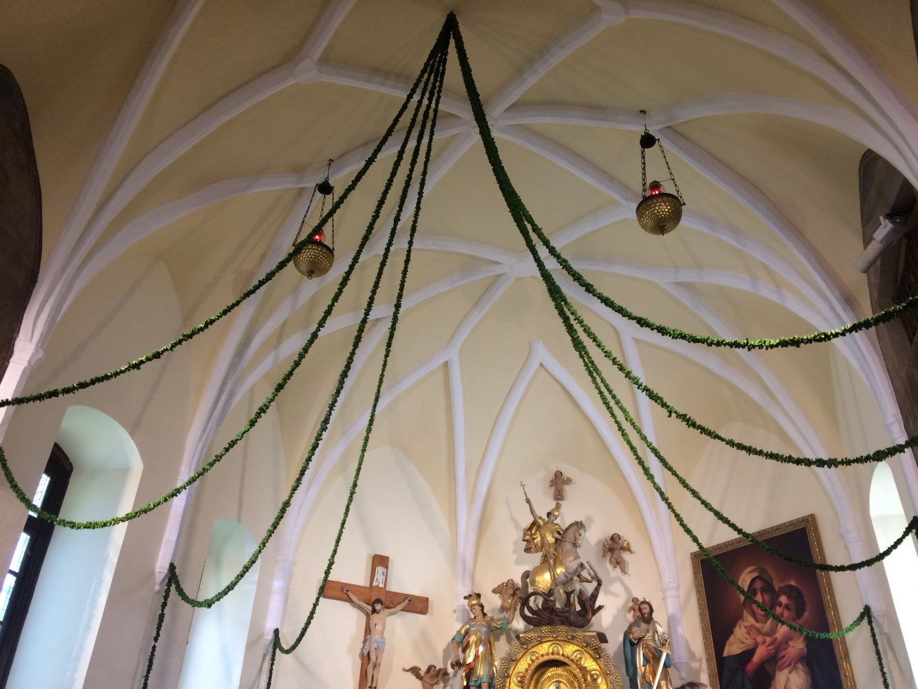 venci iz slepic v cerkvi sv. Jurija