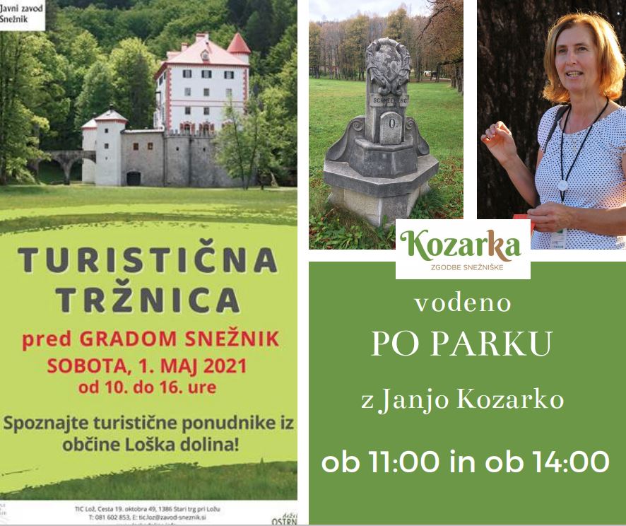 turistična tržnica pred gradom